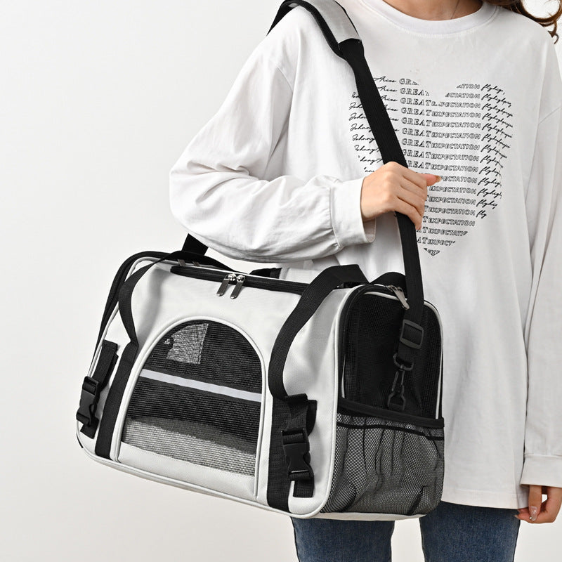 Hunde Tasche Katzen Tragetasche Tragbare Outdoor Tragebox Pet Carrier Schultertasche