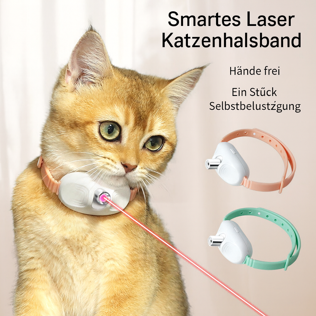 USB Laser Katzenspielzeug Automatisch Interaktives Katzen Spielzeug Selbstspielend